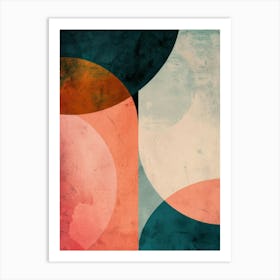 Abstract Circles 64 Art Print