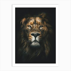 Lion Portrait 1 Art Print