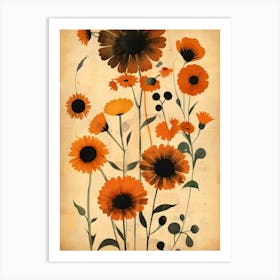 Sunflowers 1 Art Print