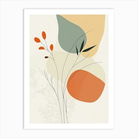 Abstract Flower 23 Art Print