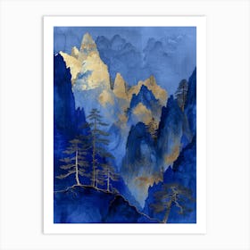 Chinese Mountains 74 Art Print