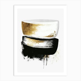 Black And Gold Canvas Print 15 Art Print