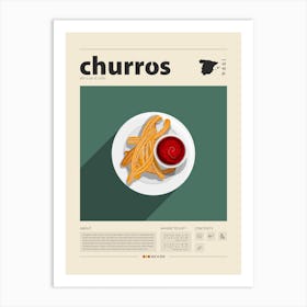 Churros Art Print