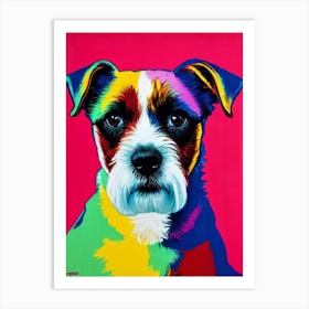 Dandie Dinmont Terrier Andy Warhol Style Dog Art Print