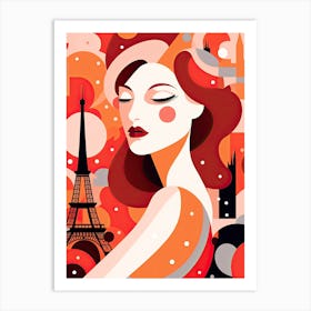 Paris Eiffel Tower 1 Art Print