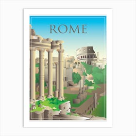 Rome Italy Art Print Art Print