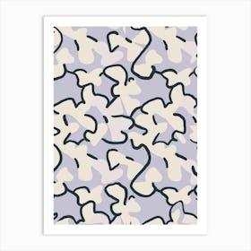 Camouflage Pattern Art Print