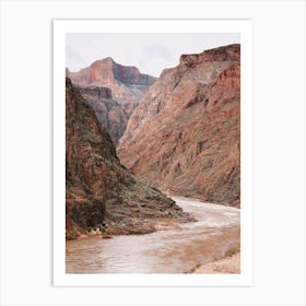 Canyon River Gorge Art Print