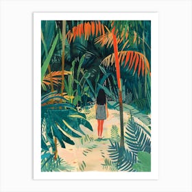 In The Garden Fairchild Tropical Botanic Garden Usa 1 Art Print