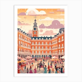 The Plaza Mayor Madrid Spain Art Print