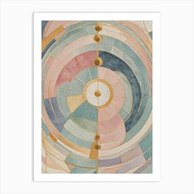 Pastel Cosmos Art Print