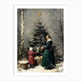 Christmas Tree 42 Art Print