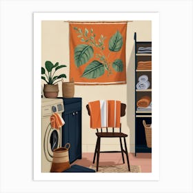 Laundry Room 17 Art Print