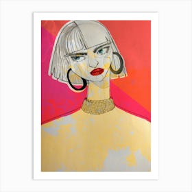 LUCILE Art Print