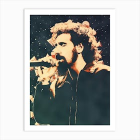 Serj Tankian system of a down 4 Art Print