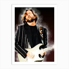 Art Of Clapton Art Print