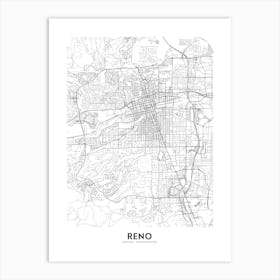 Reno Art Print