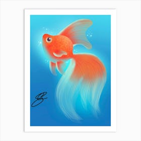 The fish Art Print