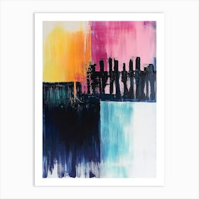 Abstract Contemporary Acrylic Art Print