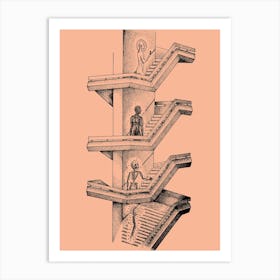 Chaos Is A Stairway Art Print