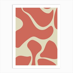 Abstract Fluidity 02 Art Print