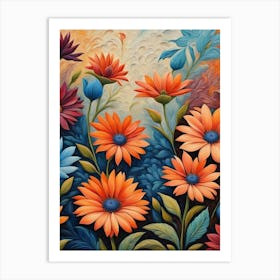 Daisies 1 Art Print