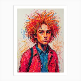 'The Boy With The Bright Hair' Art Print