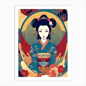 Asian Woman 7 Art Print