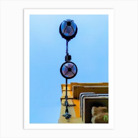 Street Light in Barcelona 20200118 4rt1ppub Art Print