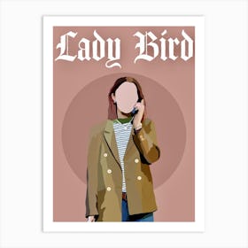 Lady Bird Print | Lady Bird Movie Print Art Print