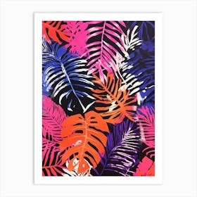 Tropical Leaves 1 Art Print