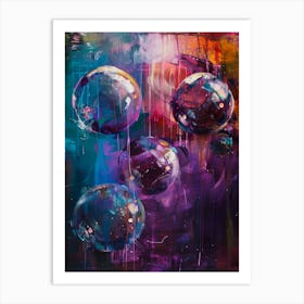 Bubbles 21 Art Print