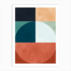 Art of circles in harmony 38 Art Print