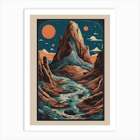 'The River' Art Print