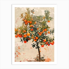 Orange Tree 15 Art Print