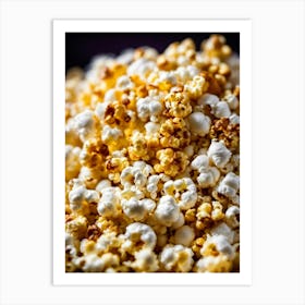 Popcorn Art Print