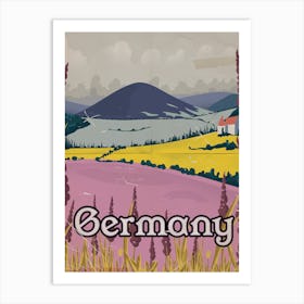 Germany Vintage Travel Art Print