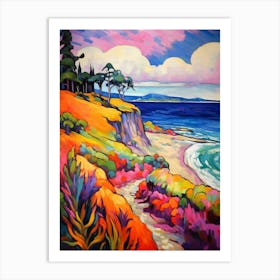 Whidbey Island Pointllism 5 Art Print