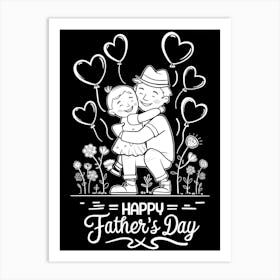 Happy Father'S Day 1 Art Print