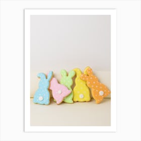 Easter Bunny Cookies 2 Art Print