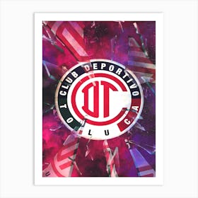 Deportivo Toluca F·Tbol Club Art Print