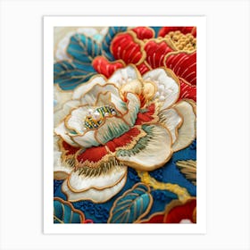 Chinese Embroidery 45 Art Print