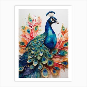 Peacock 5 Art Print