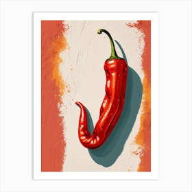 Red Chili Pepper 8 Art Print