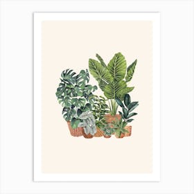 Plant Gang 8 Art Print