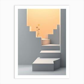 Steps Of Growth Art Print