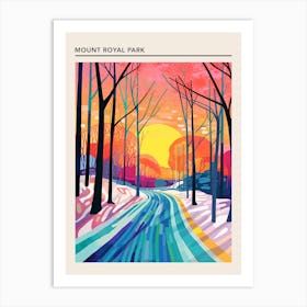 Mount Royal Park Montreal Canada 2 Art Print