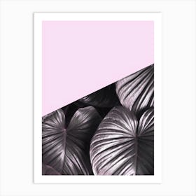 Floral collage 2 Art Print