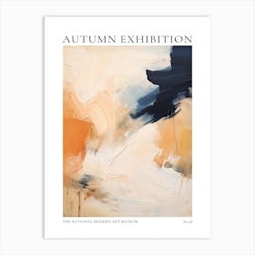 Autumn Exhibition Modern Abstract Poster 26 Art Print