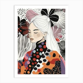 Asian Girl 70 Art Print